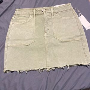 Scout high waist cargo mini skirt.